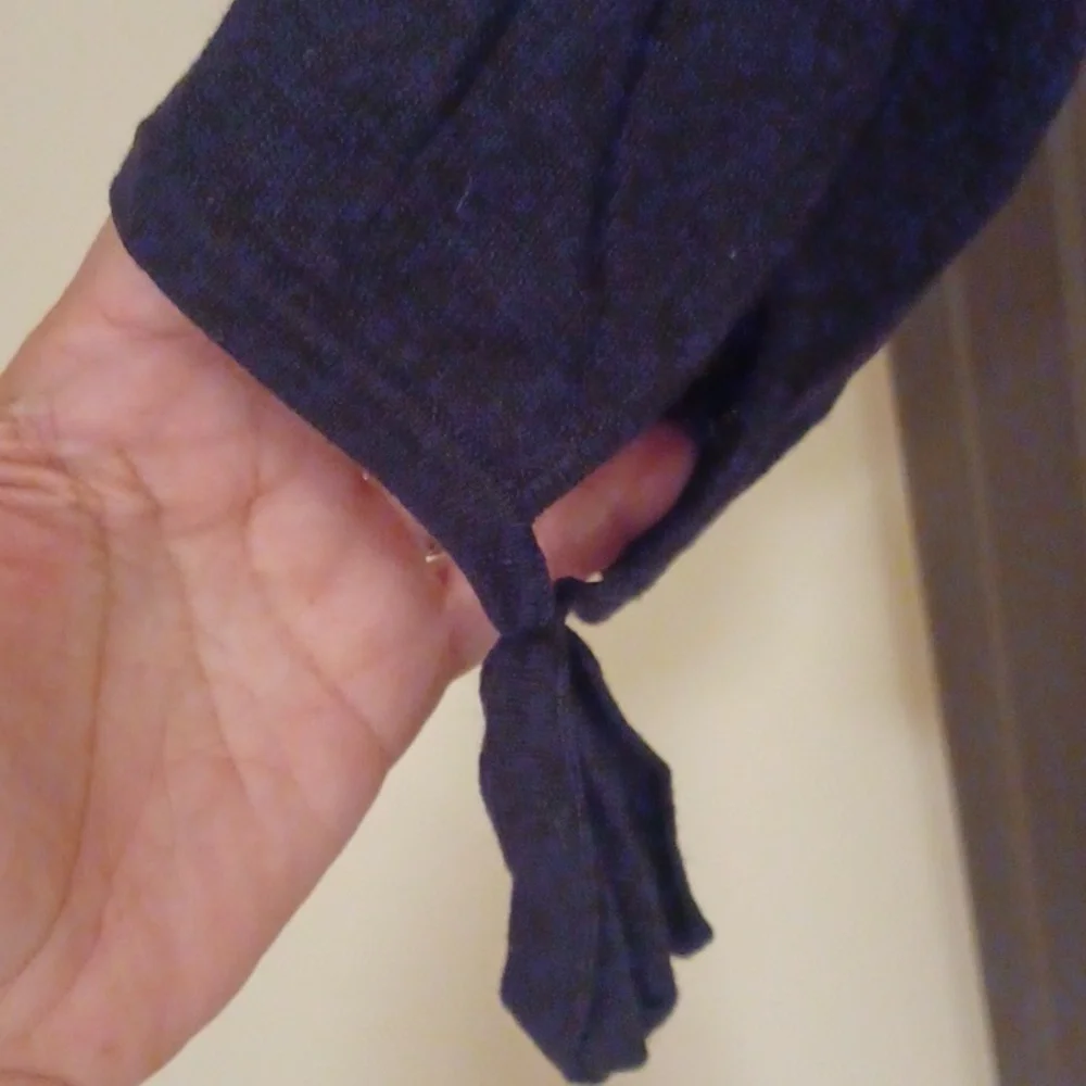 Chicos black cold shoulder sweater - Picture 3 of 8